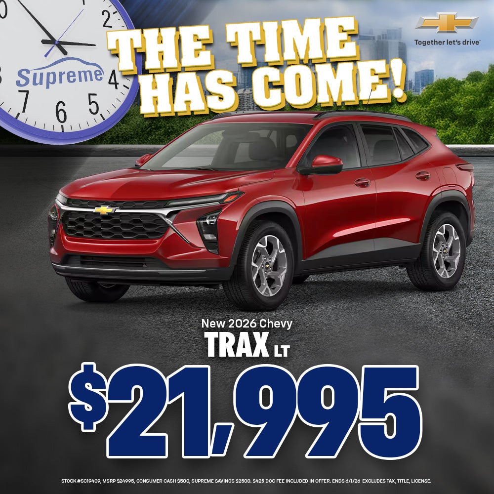 New 2026 Chevy  TRAX LT