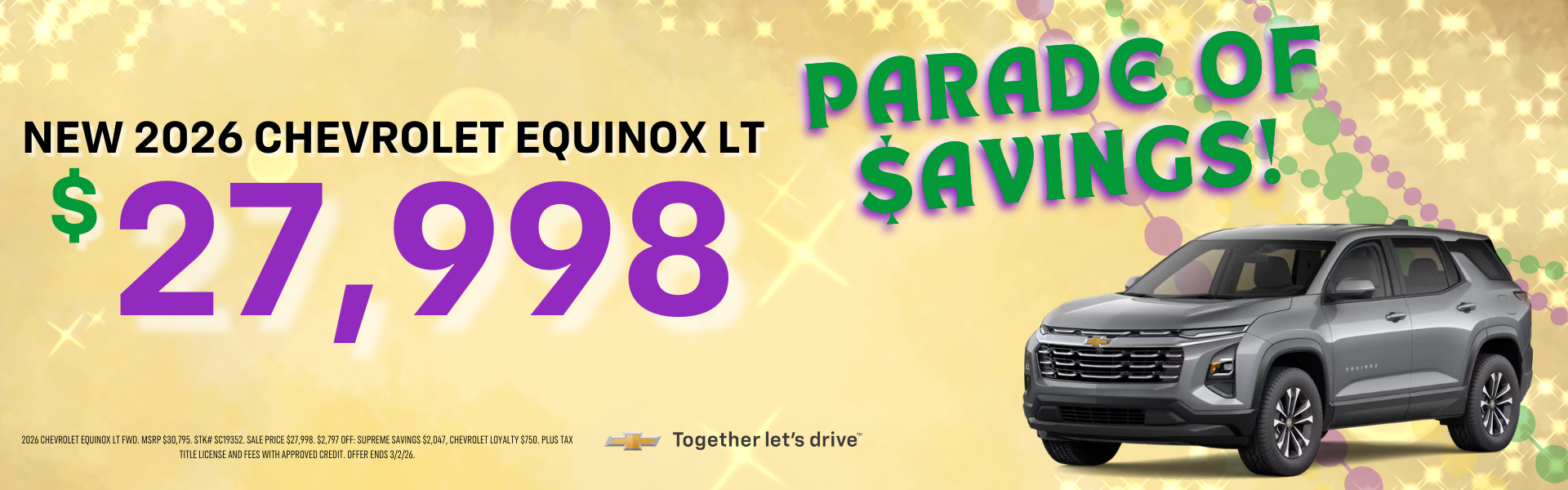 New 2026 Chevrolet Equinox LT