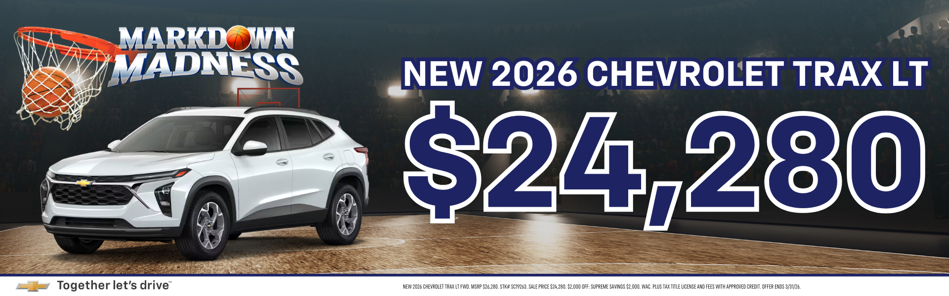 New 2026 Chevrolet Trax LT
